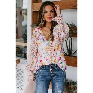 Floral blouse